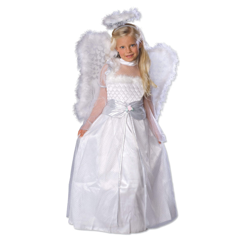 Rosebud Angel Costume Child Girls White