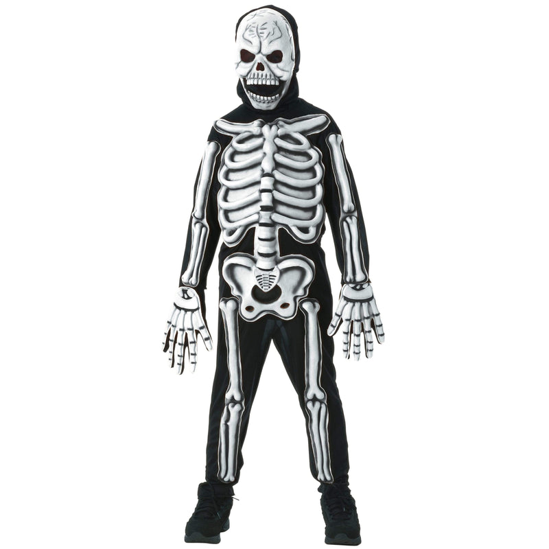 Skeleton Glow In The Dark Costume Boys