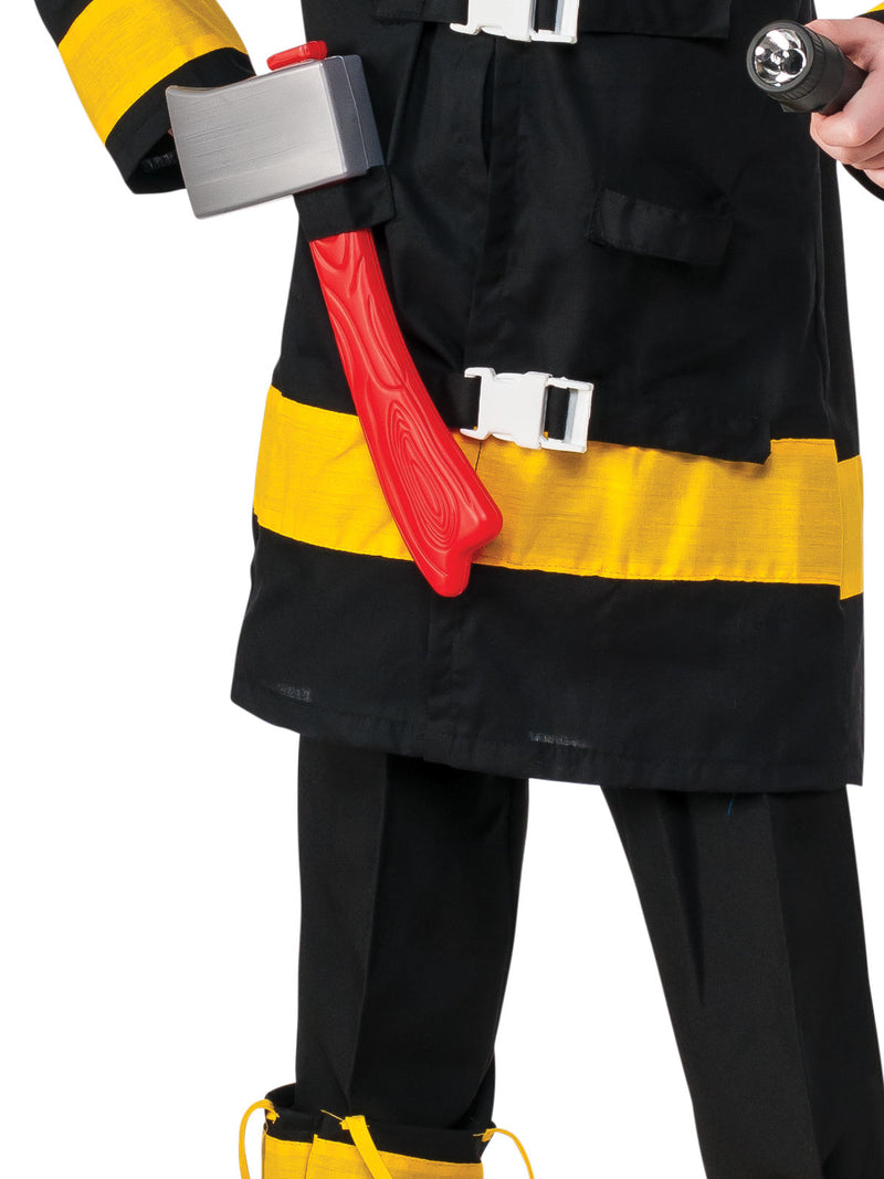 Fire Fighter Deluxe Costume Child Boys