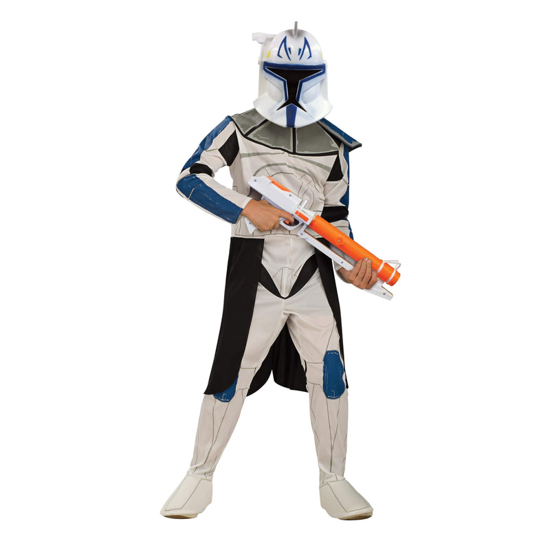 Clone Trooper Captain Rex Child Boys White -5