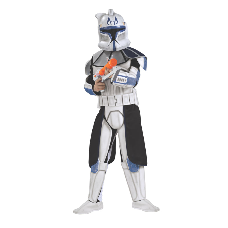 Clone Trooper Captain Rex Child Deluxe Boys White -5