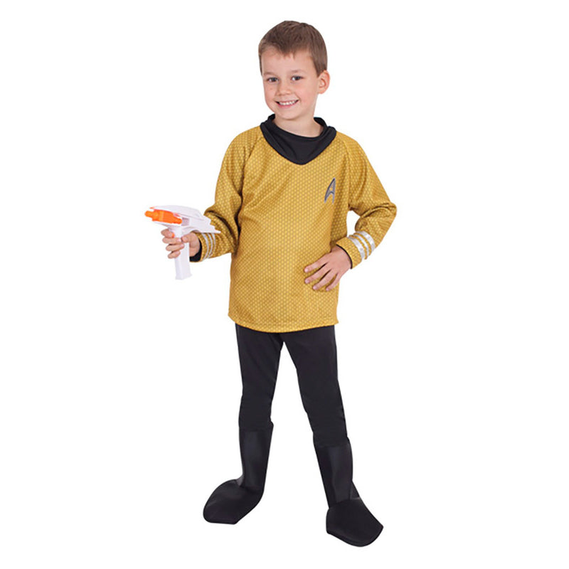 Captain Kirk Star Trek Child Boys Yellow -3