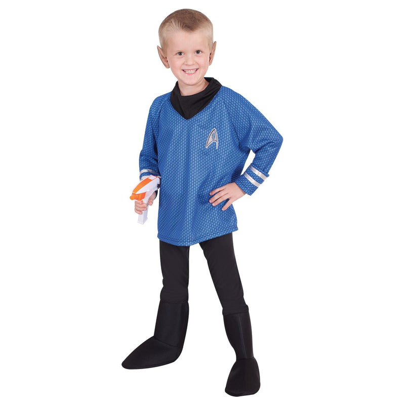 Dr Spock Star Trek Child Boys Blue -3