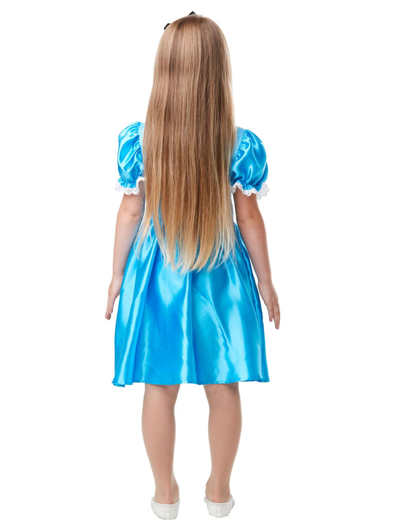 Alice In Wonderland Classic Costume Child Girls Blue -2