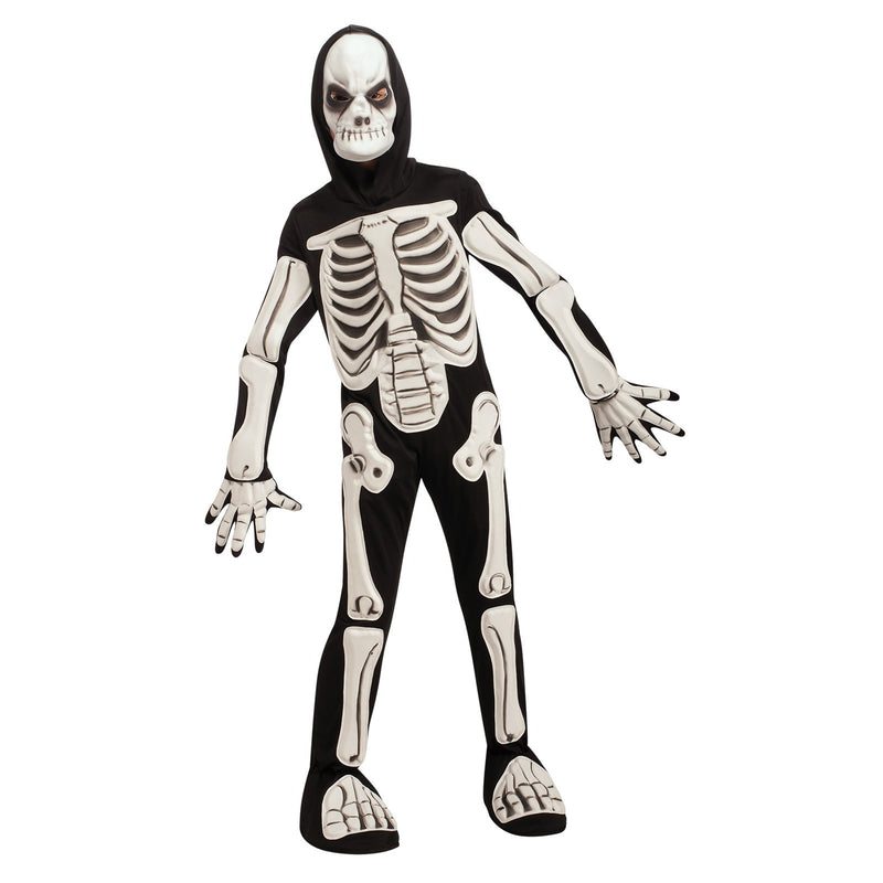 Skeleton Costume Child Boys White