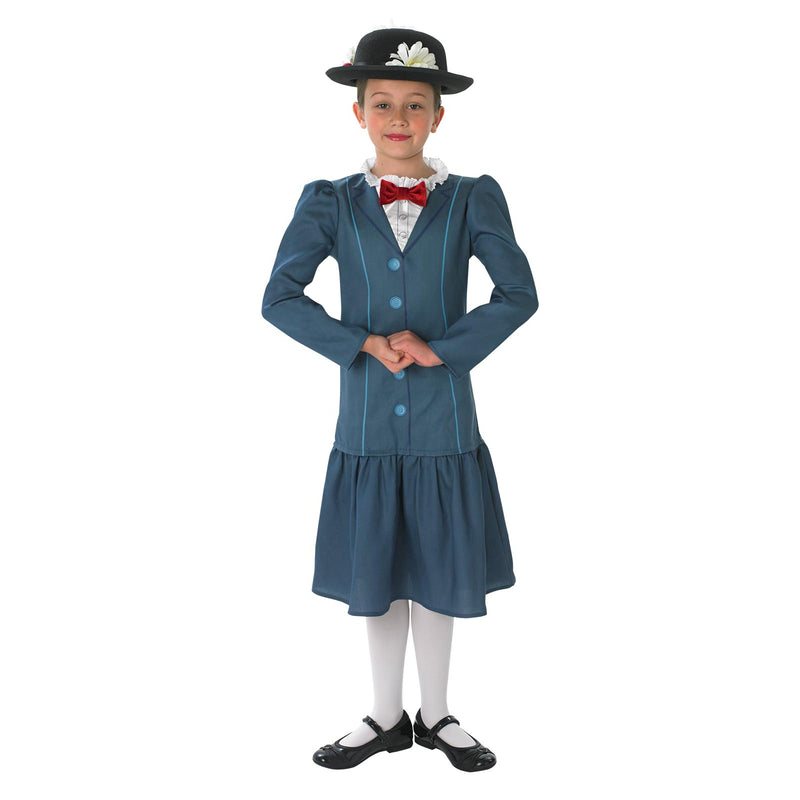 Mary Poppins Tween Costume Child Girls Blue
