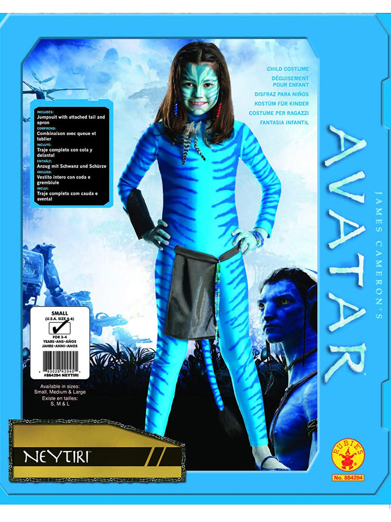 Neytiri Avatar Child Girls Blue -4