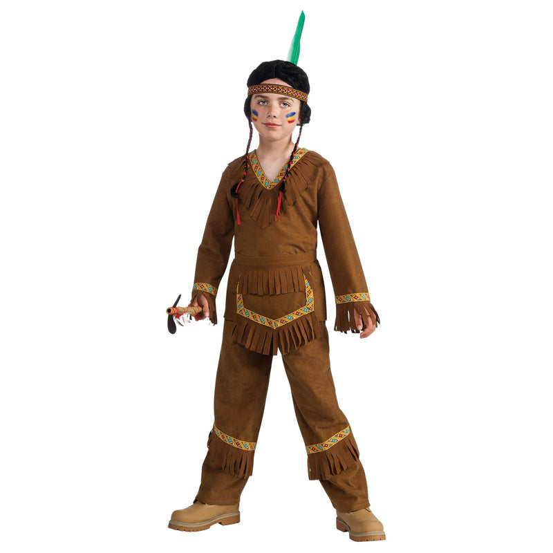 Native American Boy Costume Boys Brown