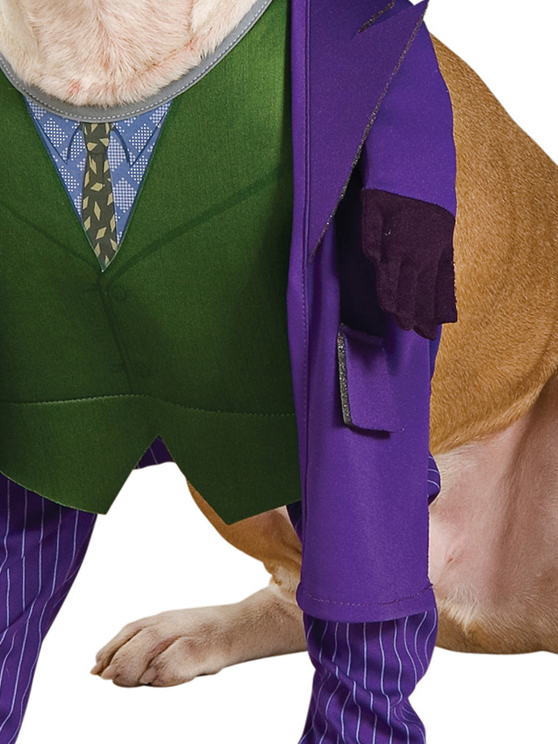 The Joker Pet Costume Unisex Purple -3