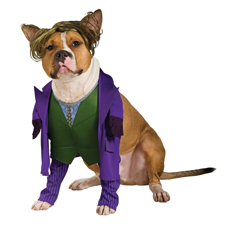 The Joker Pet Costume Unisex Purple -5