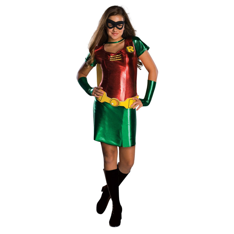 Robin Teen Titans Female Girls Red -3