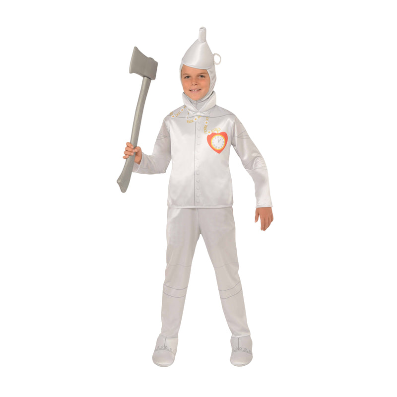 Tin Man Deluxe Child Boys Silver -1