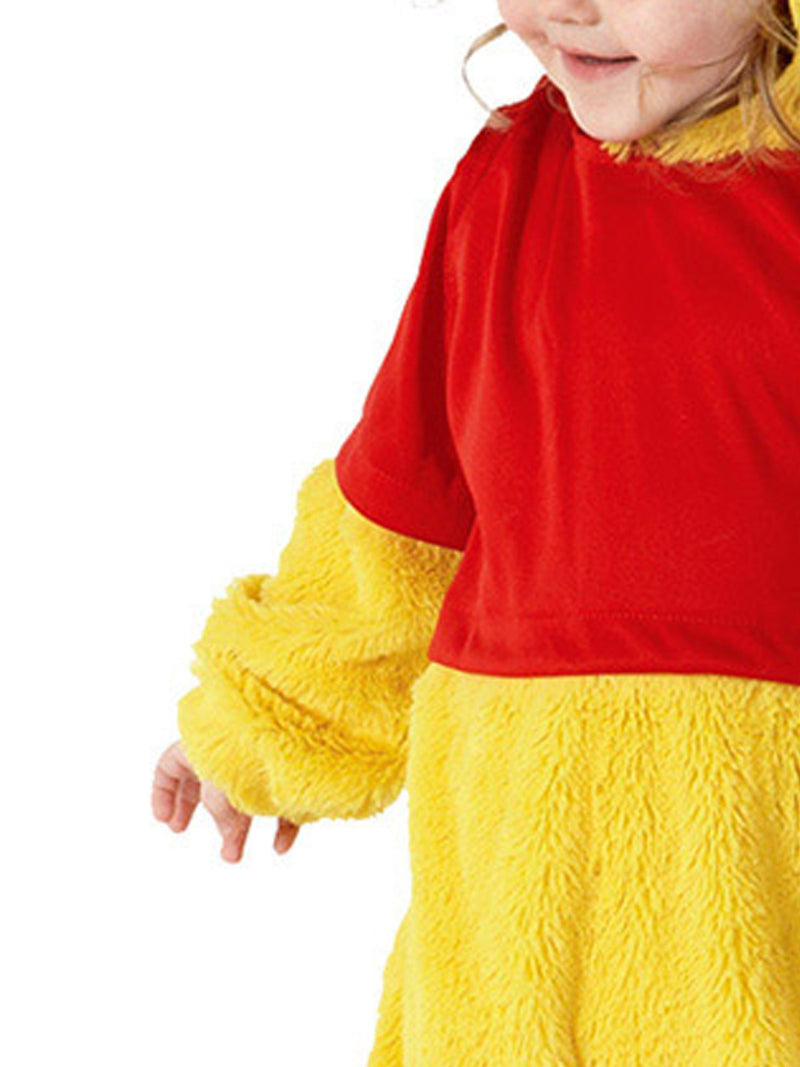 Winnie The Pooh Furry Costume Toddler Unisex Yellow -3