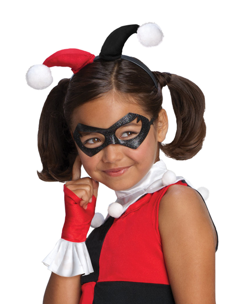Harley Quinn Tutu Costume Girls Red -2
