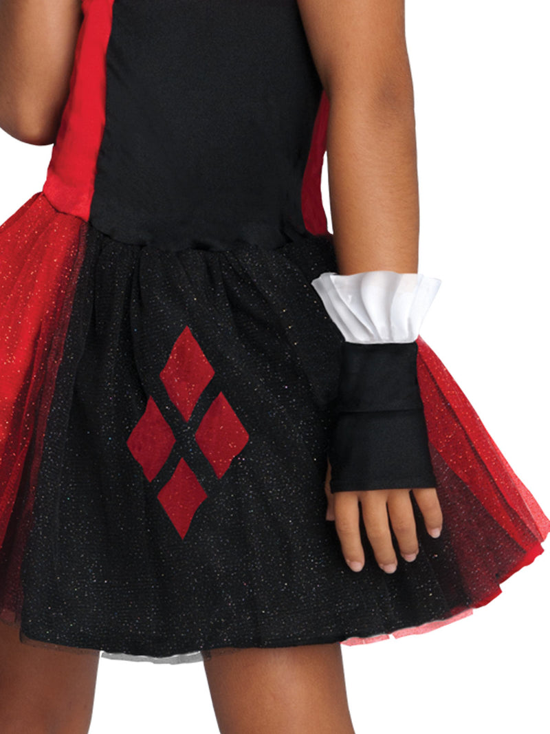 Harley Quinn Tutu Costume Girls Red -3
