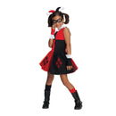 Harley Quinn Tutu Costume Girls Red -5