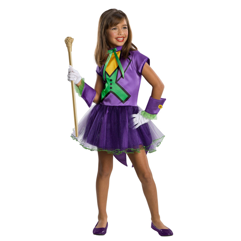 Joker Tutu Costume Girls Purple -5