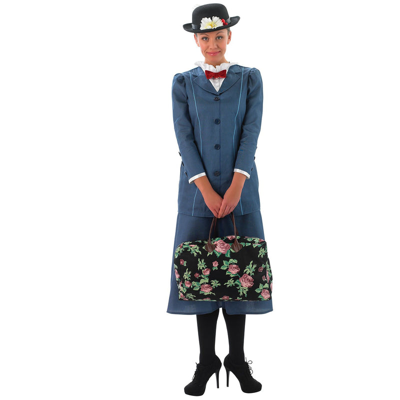 Mary Poppins Deluxe Costume Adult Womens Blue