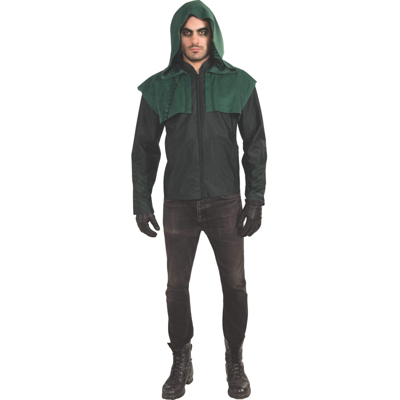 Arrow Deluxe Costume Adult Mens Green -1