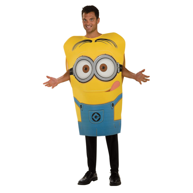 Minion Dave Foam Costume Adult Mens Yellow -1