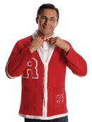 50's Nerd Costume Mens Red -2