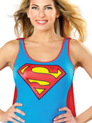Rubie's DC Comics Justice League Superhero Style Adult Dress With Cape Supergirl