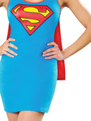 Rubie's DC Comics Justice League Superhero Style Adult Dress With Cape Supergirl