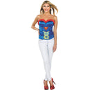 Supergirl Corset Womens Blue -4