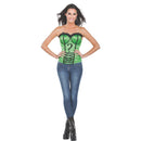 Riddler Corset Womens Green -3