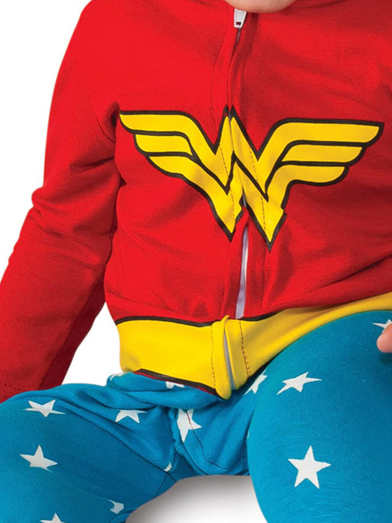 Wonder Woman Romper Girls Red