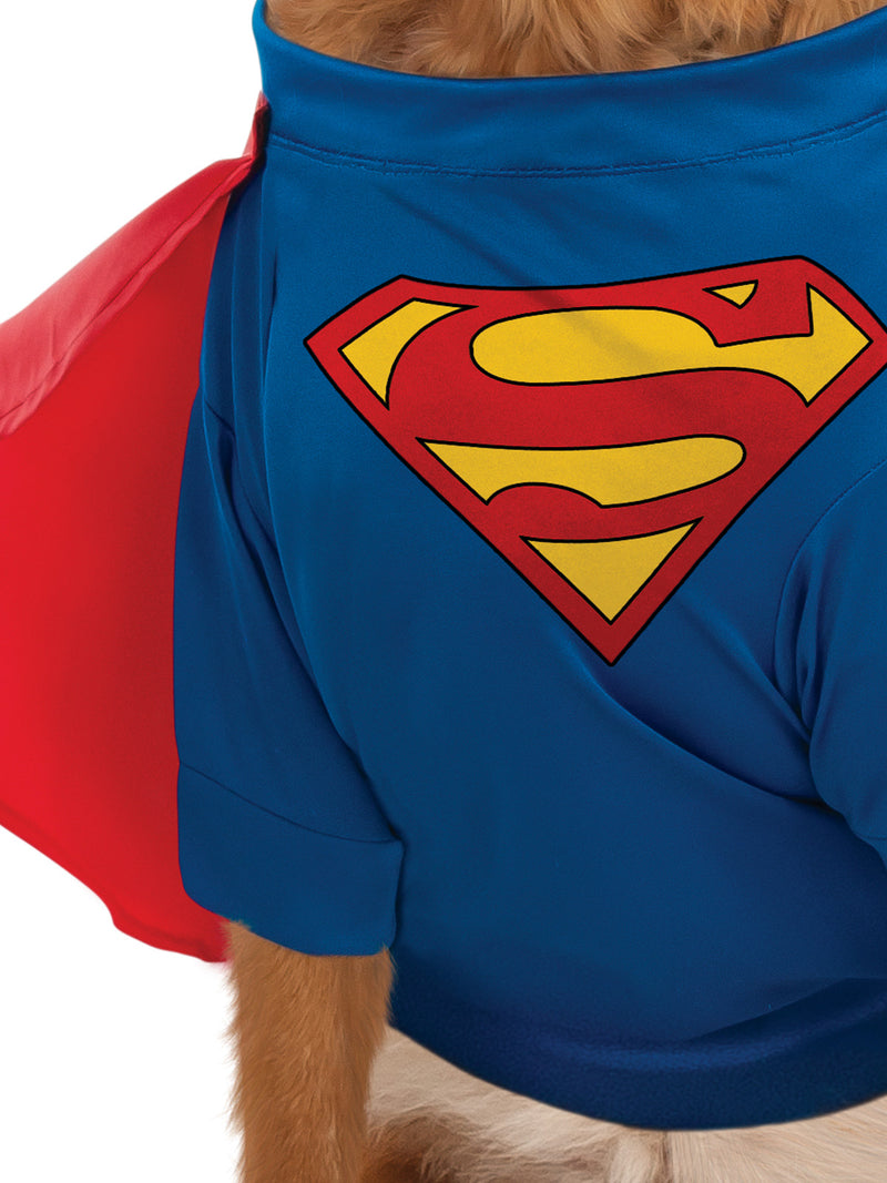 Superman Deluxe Pet Costume Unisex Blue -2