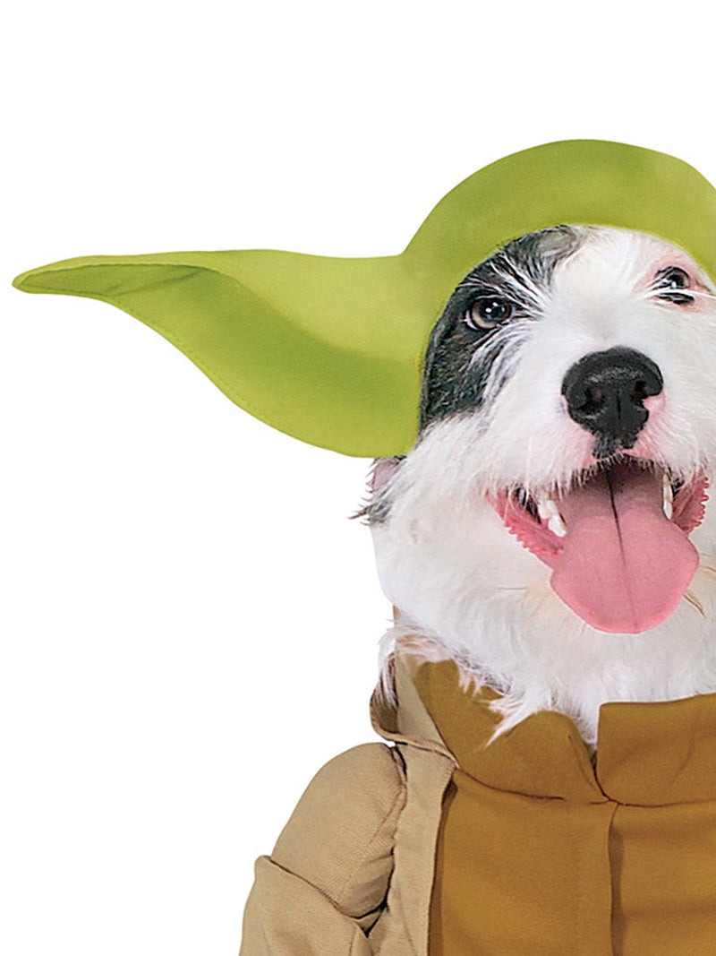 Yoda Deluxe Pet Costume Dog Or Cat Green