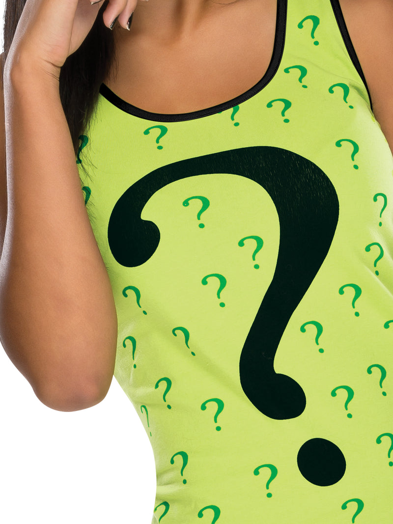 Riddler Teen Tank Dress Womens Green -2