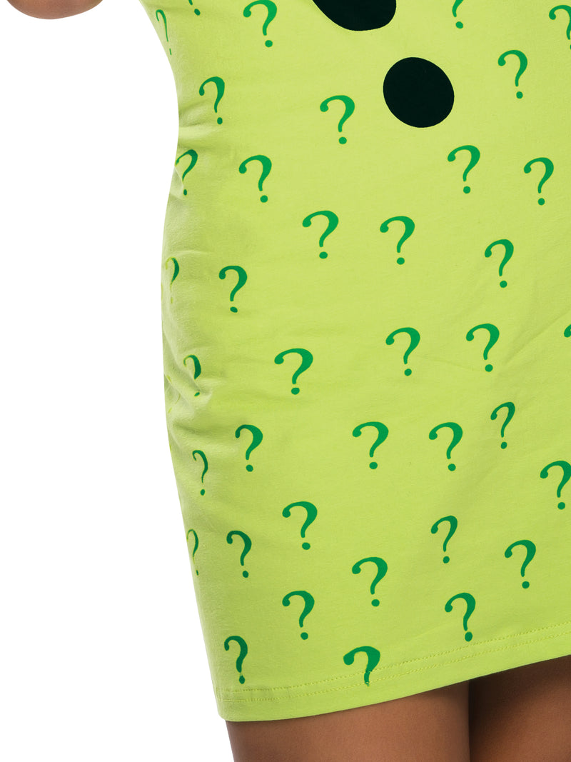 Riddler Teen Tank Dress Womens Green -3