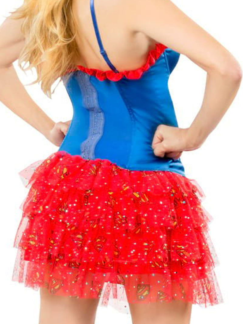 Supergirl Skirt With Sequins Teen Womens Red -2