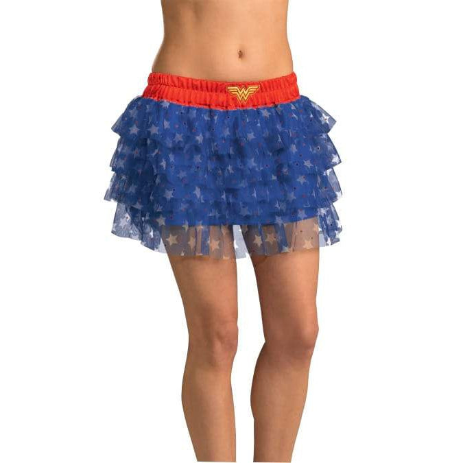 Wonder Woman Skirt With Sequins Teen Womens Blue -1