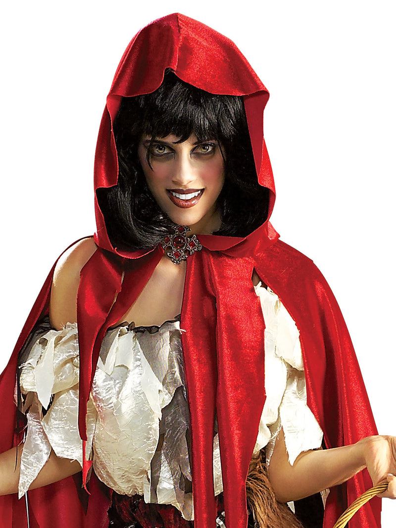 Lil Dead Riding Hood Costume Womens Red -2