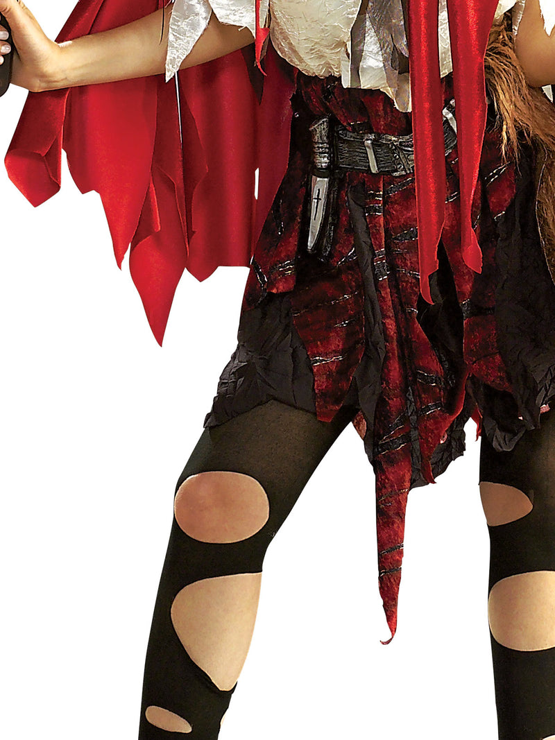 Lil Dead Riding Hood Costume Womens Red -3