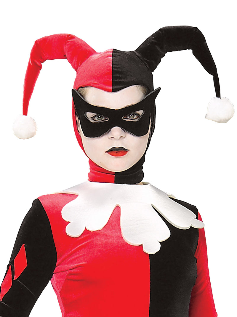 Harley Quinn Comic Book Adult Womens Red