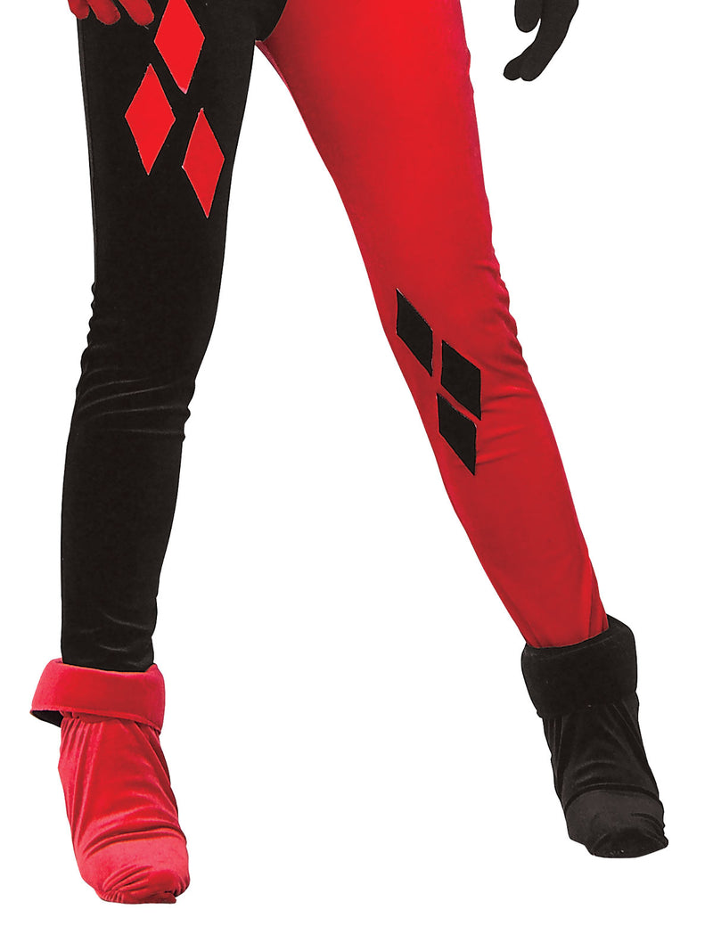 Harley Quinn Comic Book Adult Womens Red