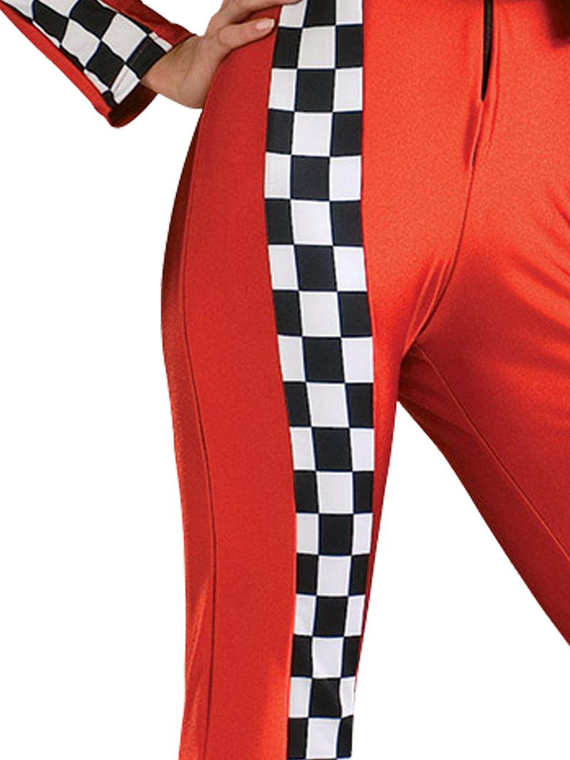 Red Racer Secret Wishes Long Jumpsuit Womens -3