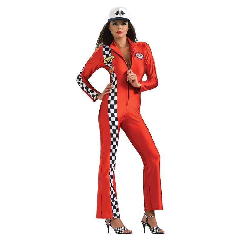 Red Racer Secret Wishes Long Jumpsuit Womens -5