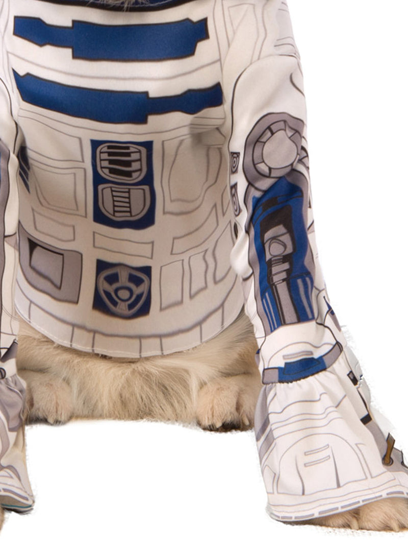 R2 D2 Pet Costume Dog Or Cat White