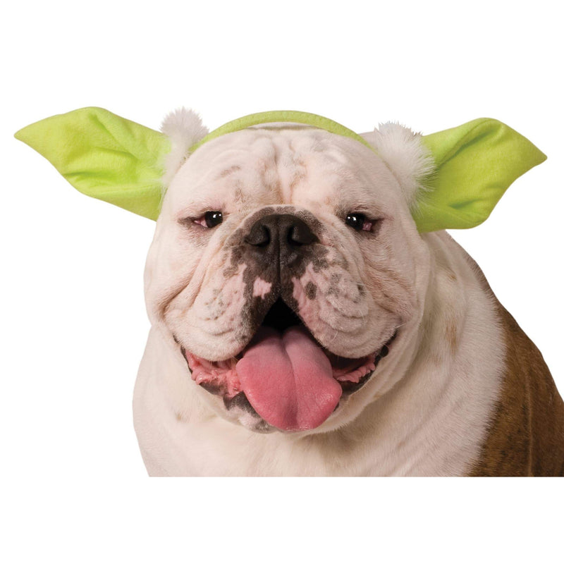 Yoda Pet Headband Dog Or Cat Green