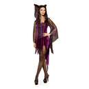Enchantra Witch Costume Adult Womens Purple -1
