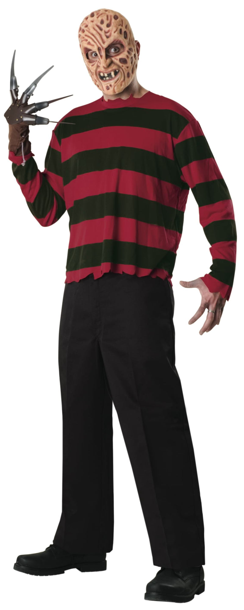 Mens Freddy Krueger Shirt Costume