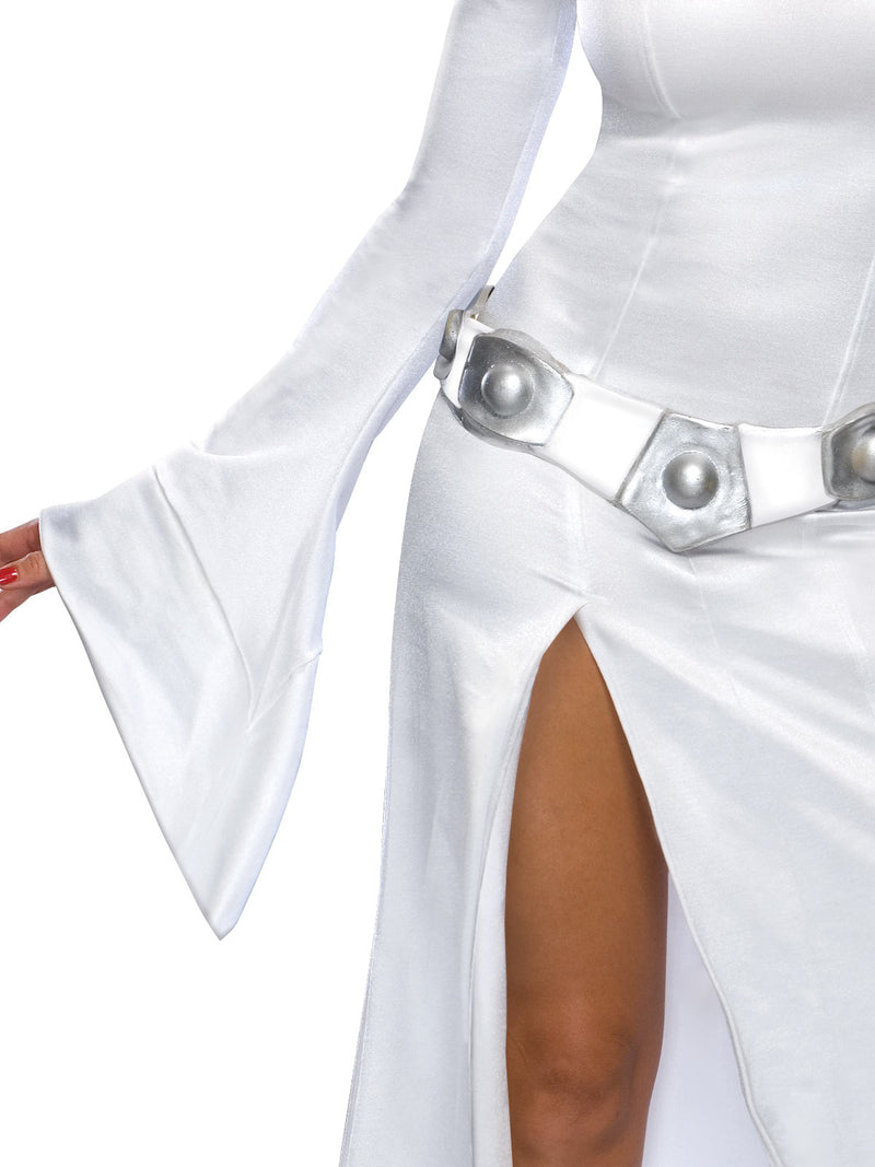 Princess Leia Costume Womens White -3