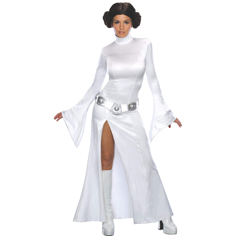 Princess Leia Costume Womens White -5