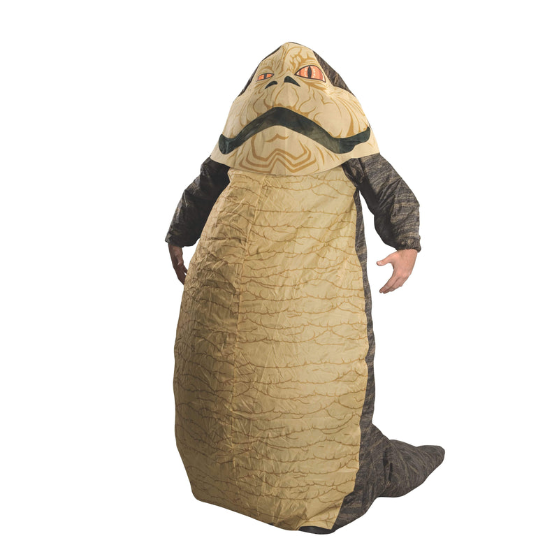 Jabba The Hut Inflatable Costume Adult Unisex Brown -1
