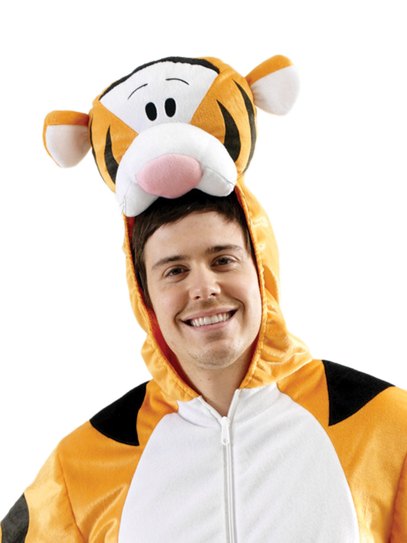 Tigger Deluxe Costume Adult Mens Orange -2